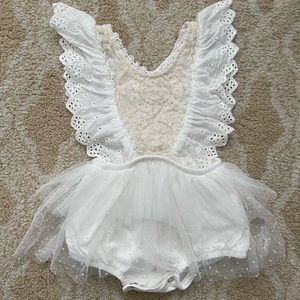 Lace romper 12-18 months